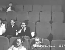 Hidden Camera Captures Hot Headshot!